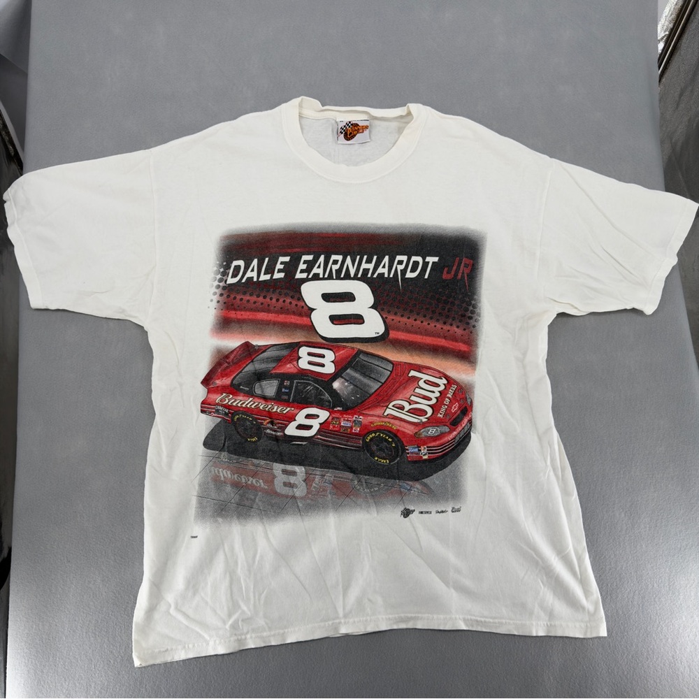 Winners Circle White Dale Earnhardt NASCAR T Shirt Sz XL